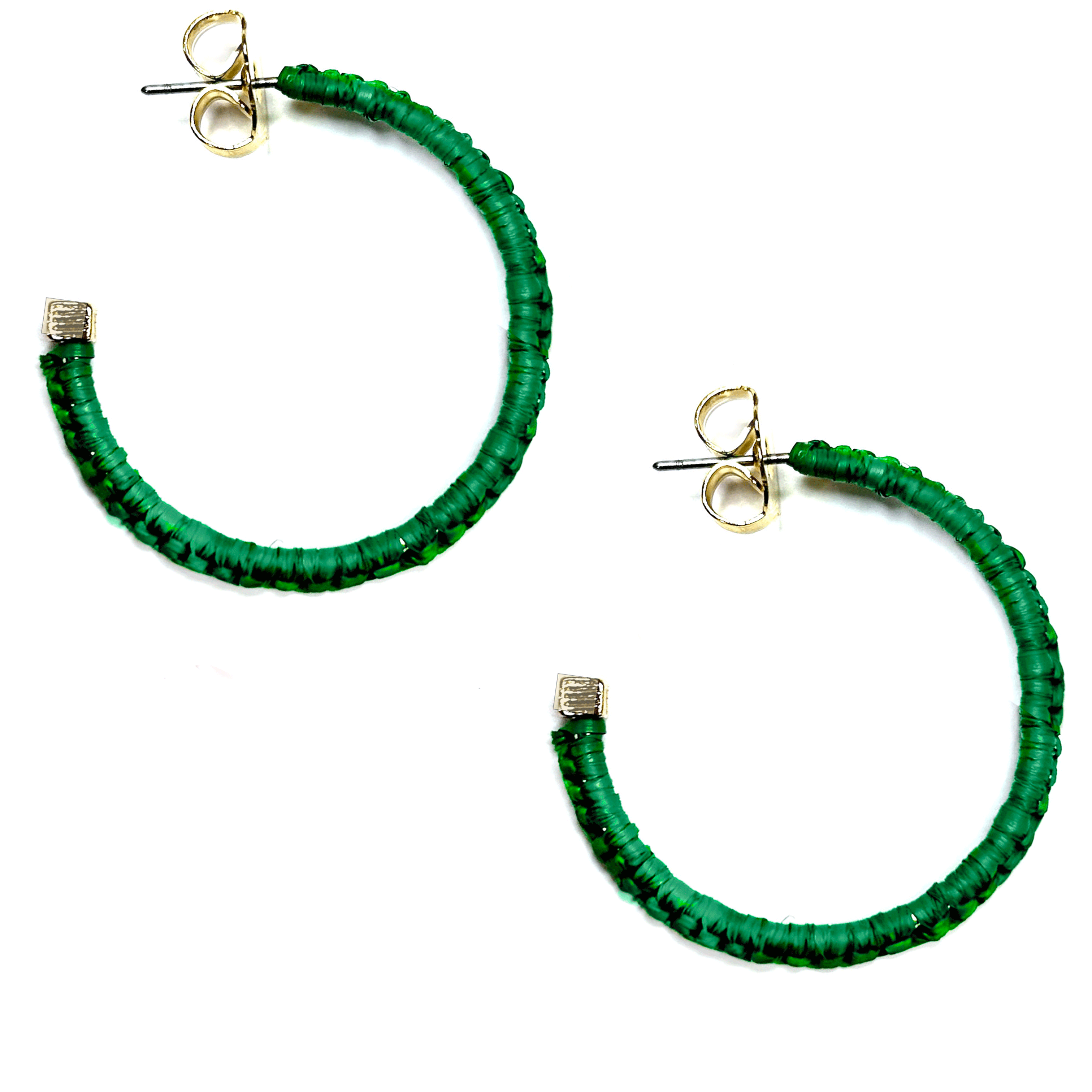 Large Raffia Wrapped Hoop