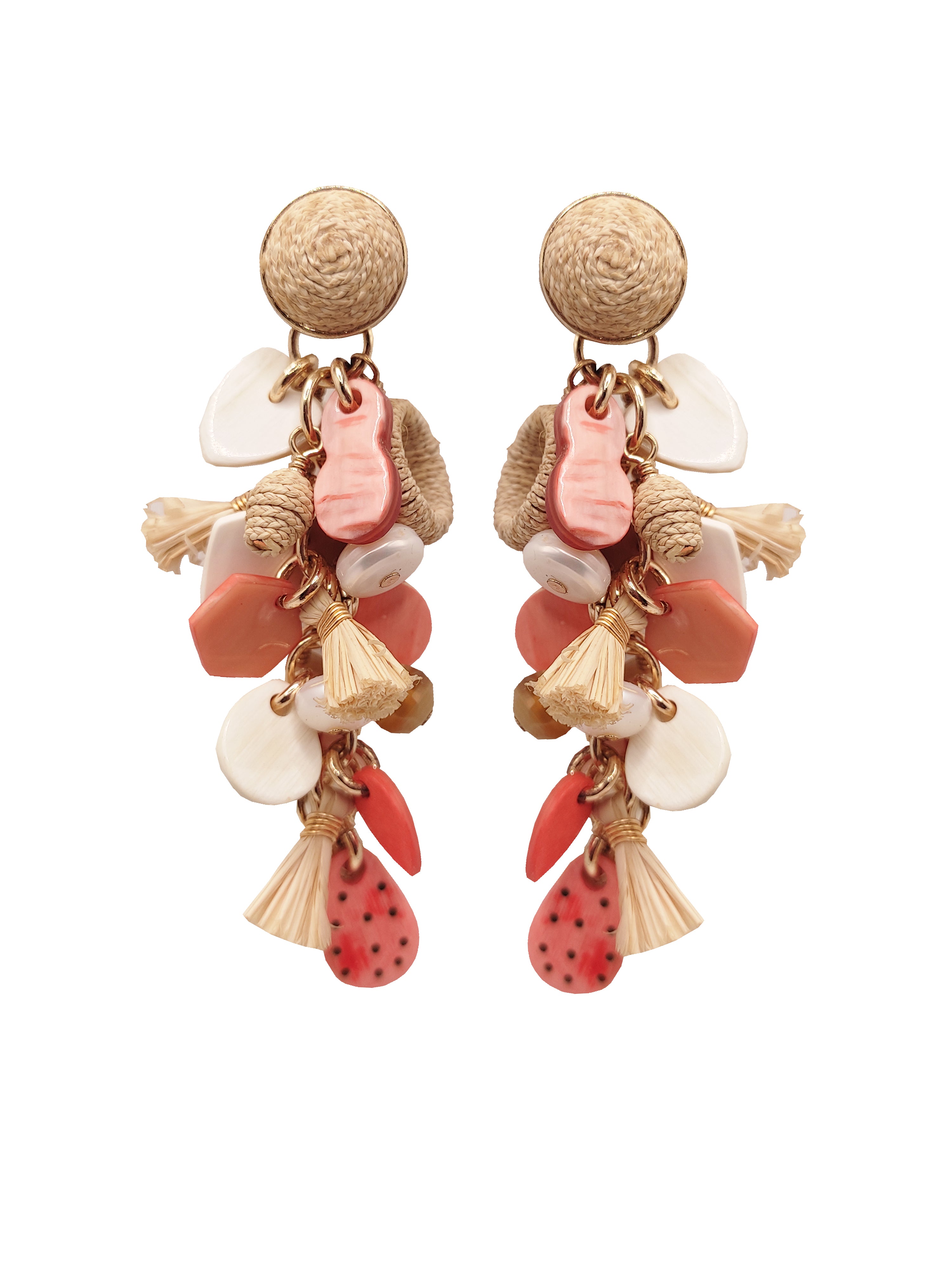Anna Statement Charm Earrings