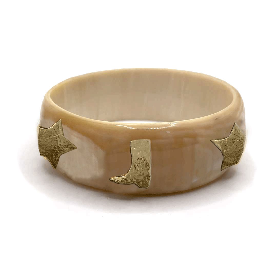 Rhys Stars and Boots Bangle Bracelet