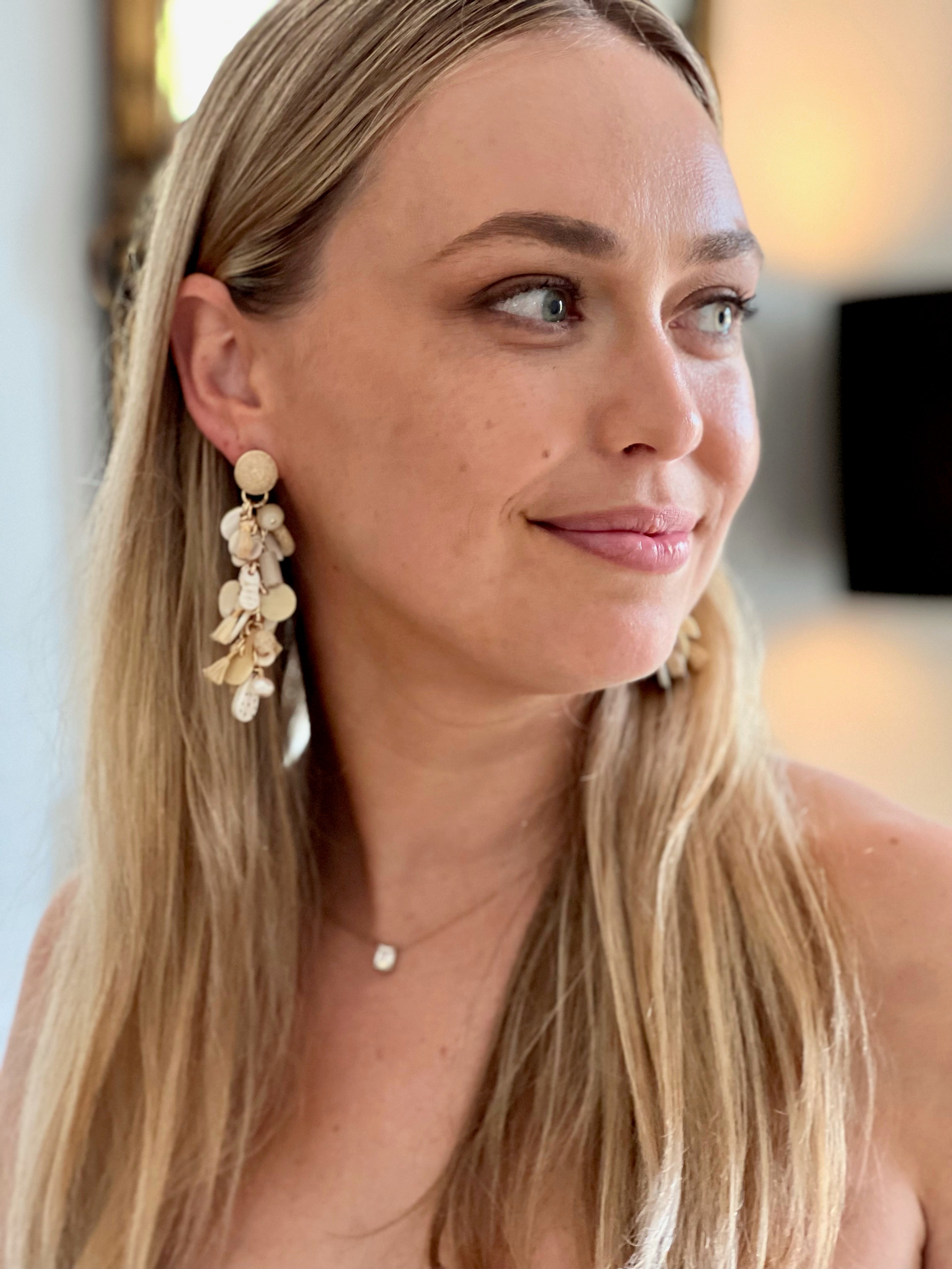 Anna Statement Charm Earrings