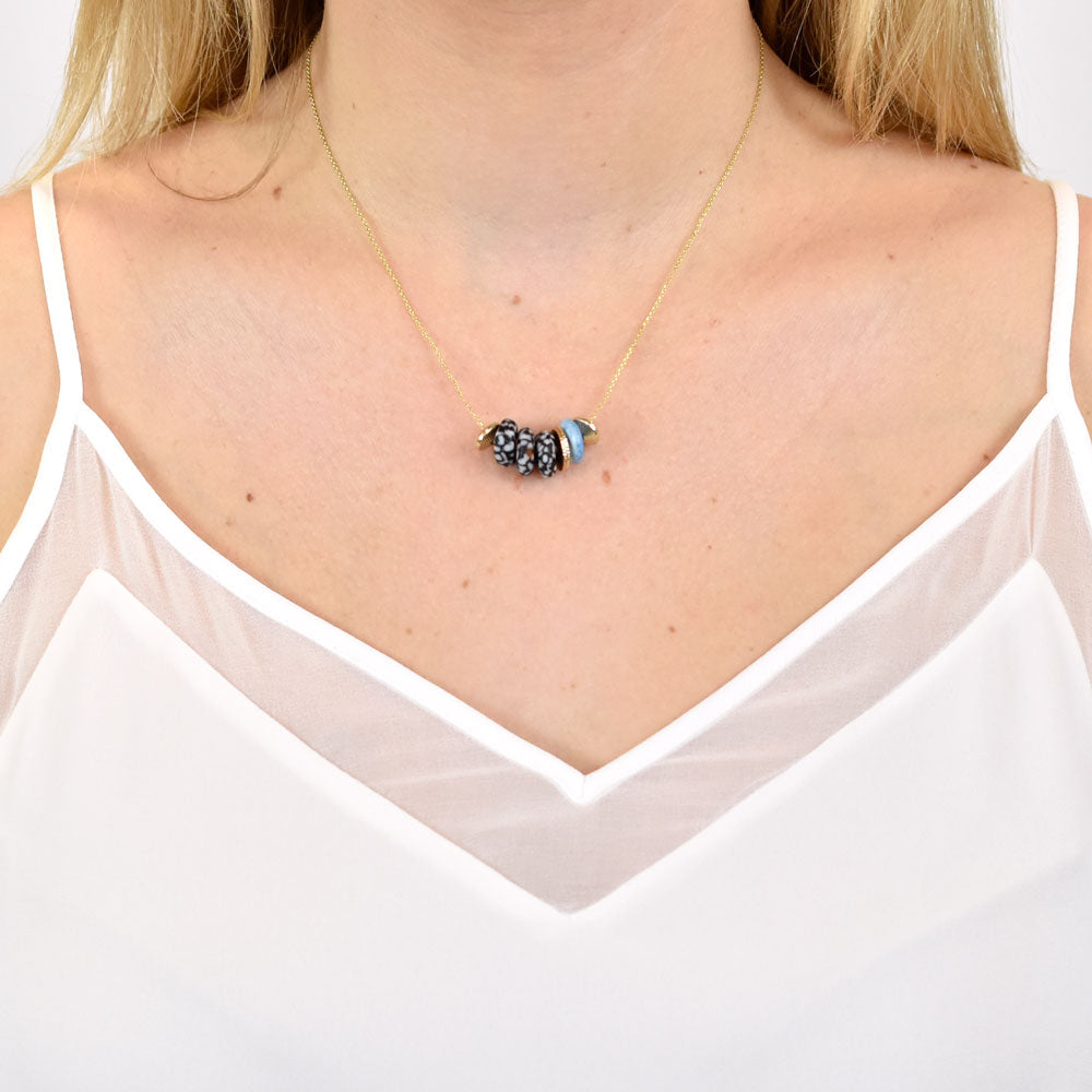 Nala Dainty Beaded Necklace