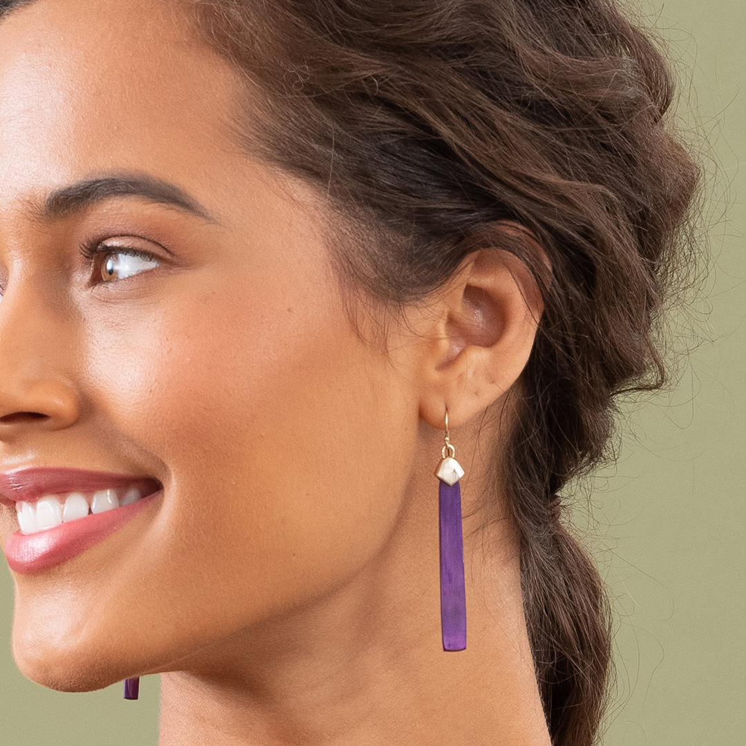 Dylan Linear Drop Earring