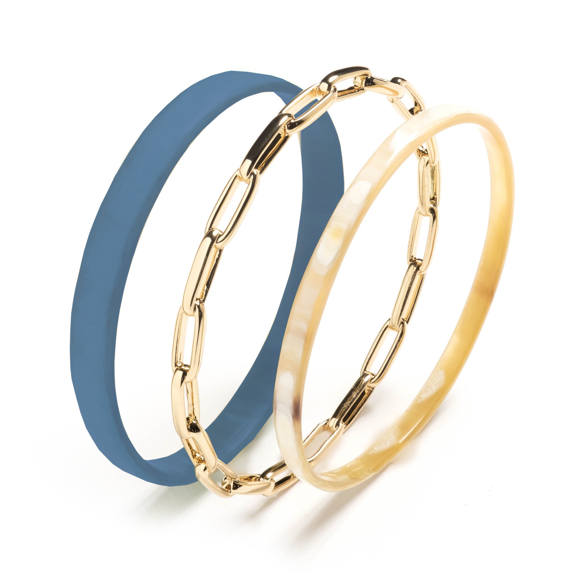 Inaya Set of 3 Bangle Bracelets