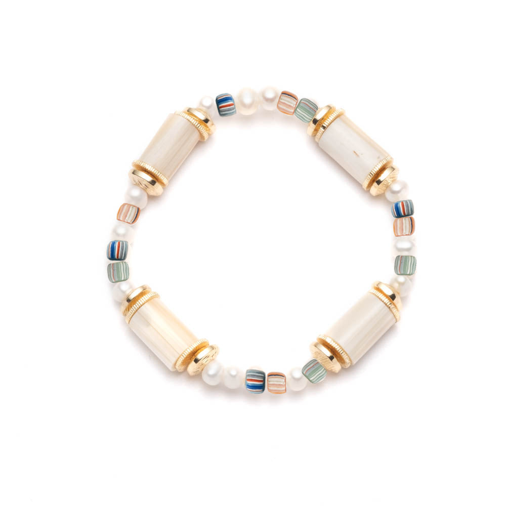 Emiline Pearl Stretch Bracelet