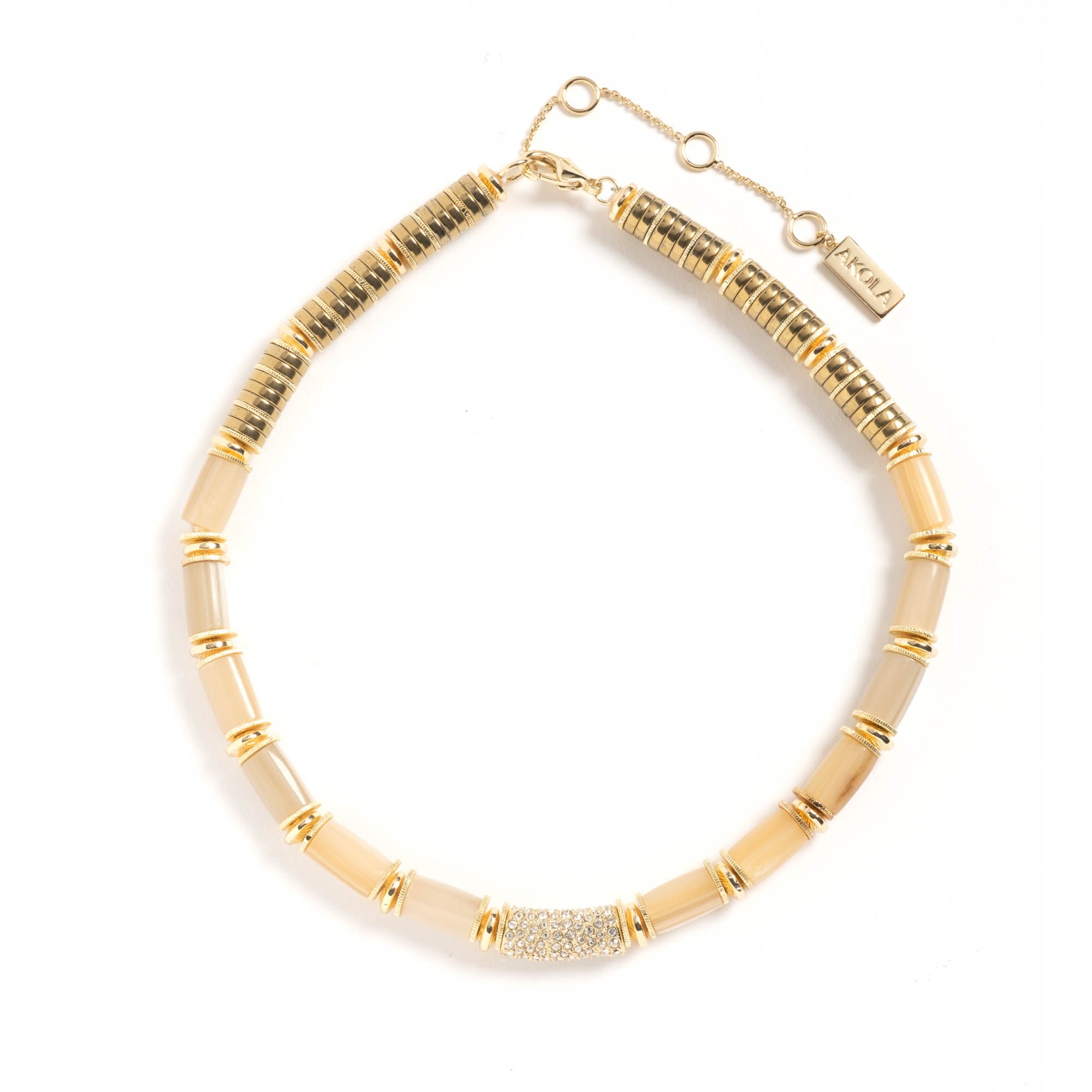 Prianka Beaded Statement Necklace