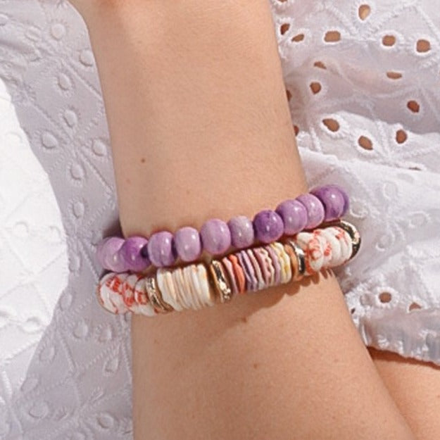 Lala Beaded Stretch Bracelet