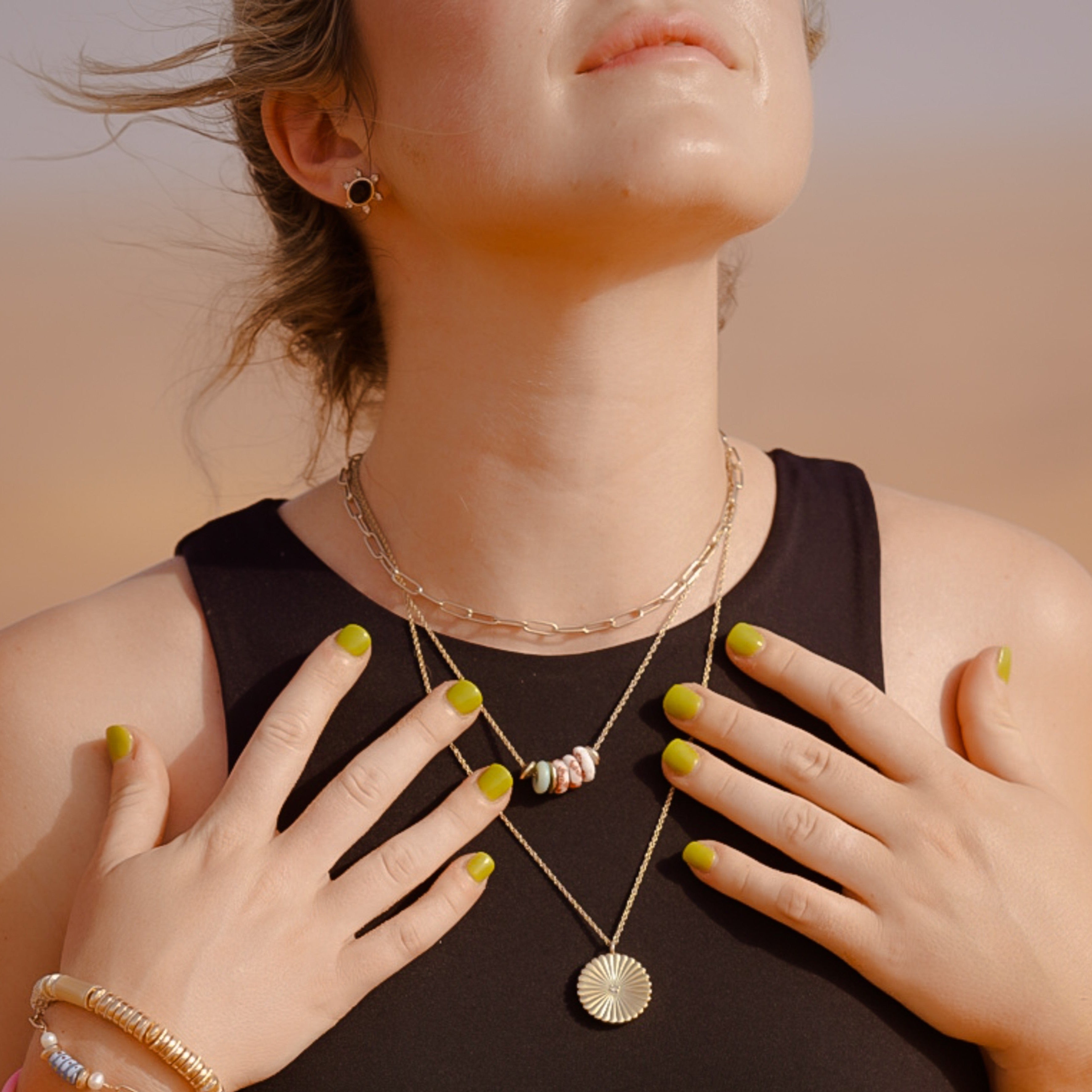 Nala Dainty Beaded Necklace