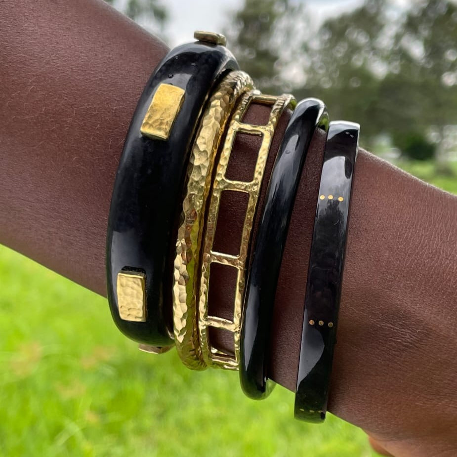 Dayo Set of 5 Stacking Bracelets