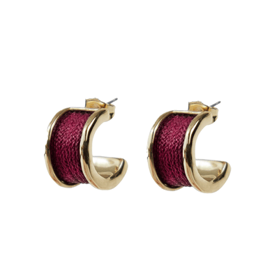 Rose Huggie Earring