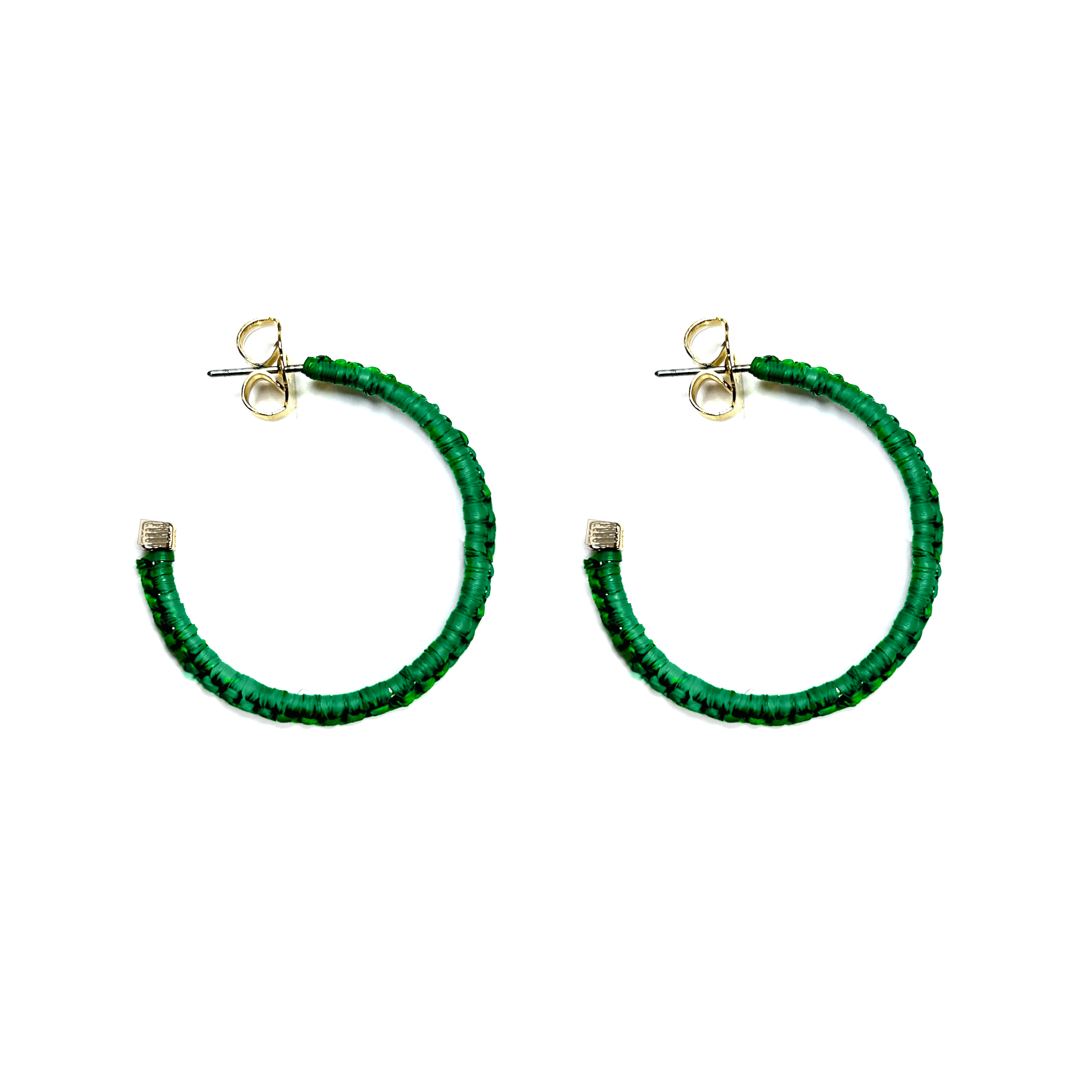 Medium Raffia Wrapped Hoop