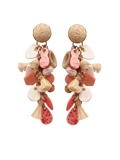 Anna Statement Charm Earrings