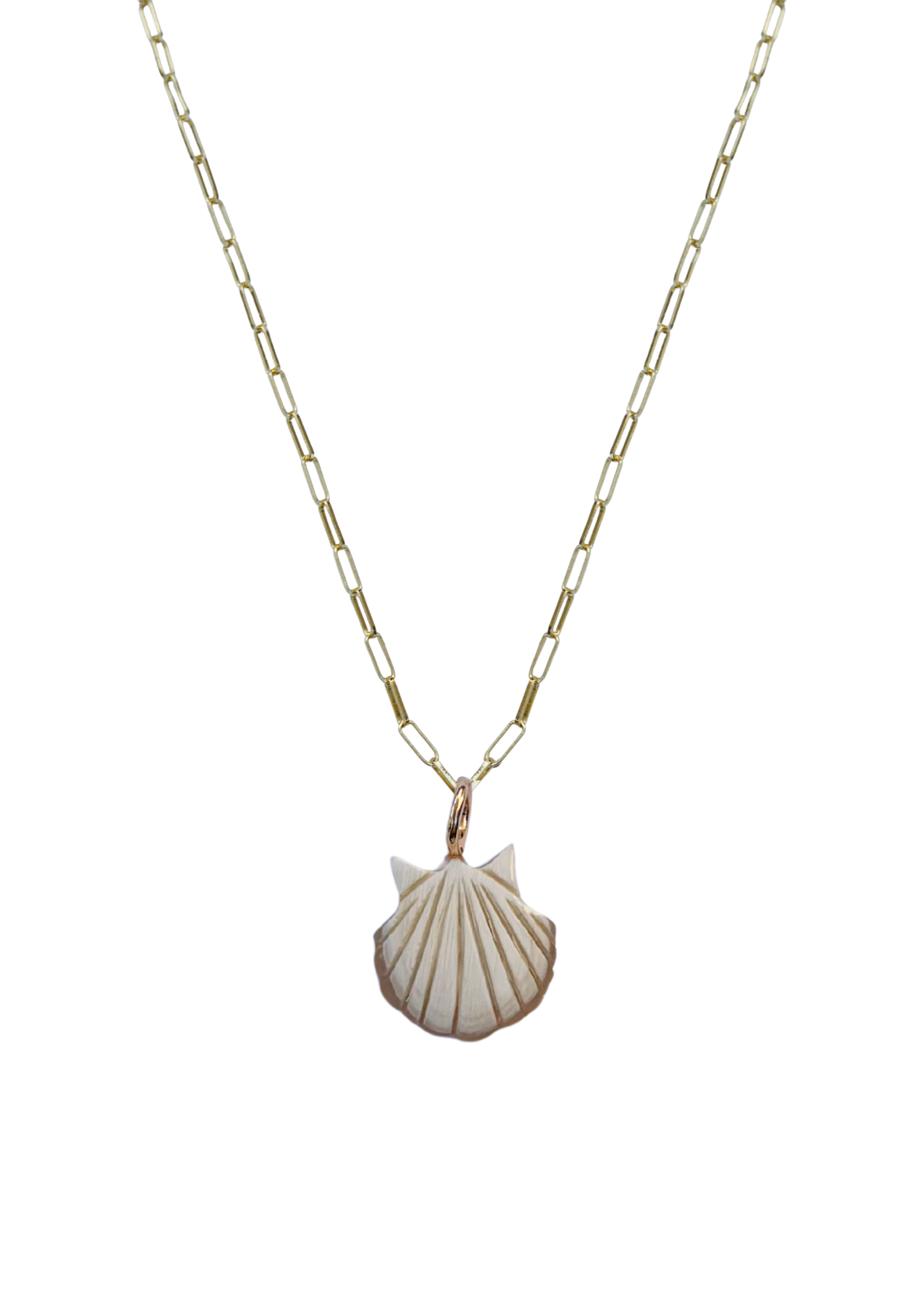 Seashell Horn Charm
