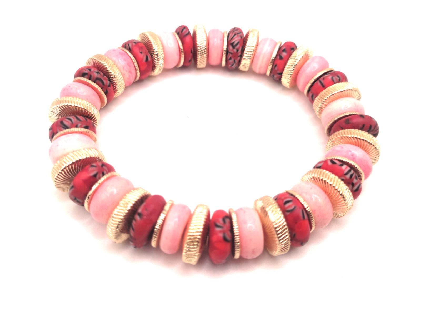 Monarch Beaded Stretch Bracelet