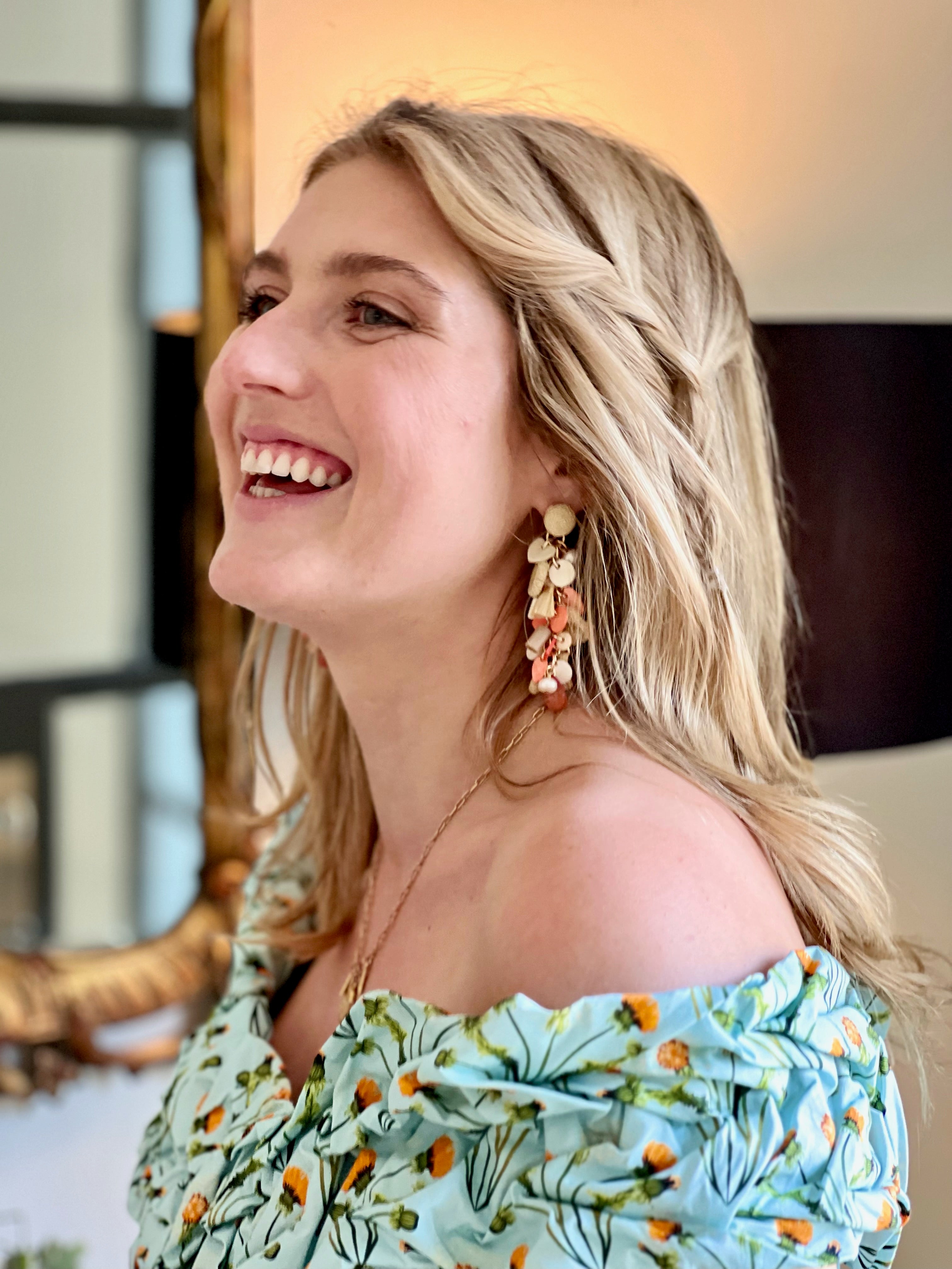 Anna Statement Charm Earrings