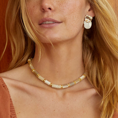 Prianka Beaded Statement Necklace