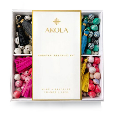 Karatasi DIY Bracelet Kit in Rainbow