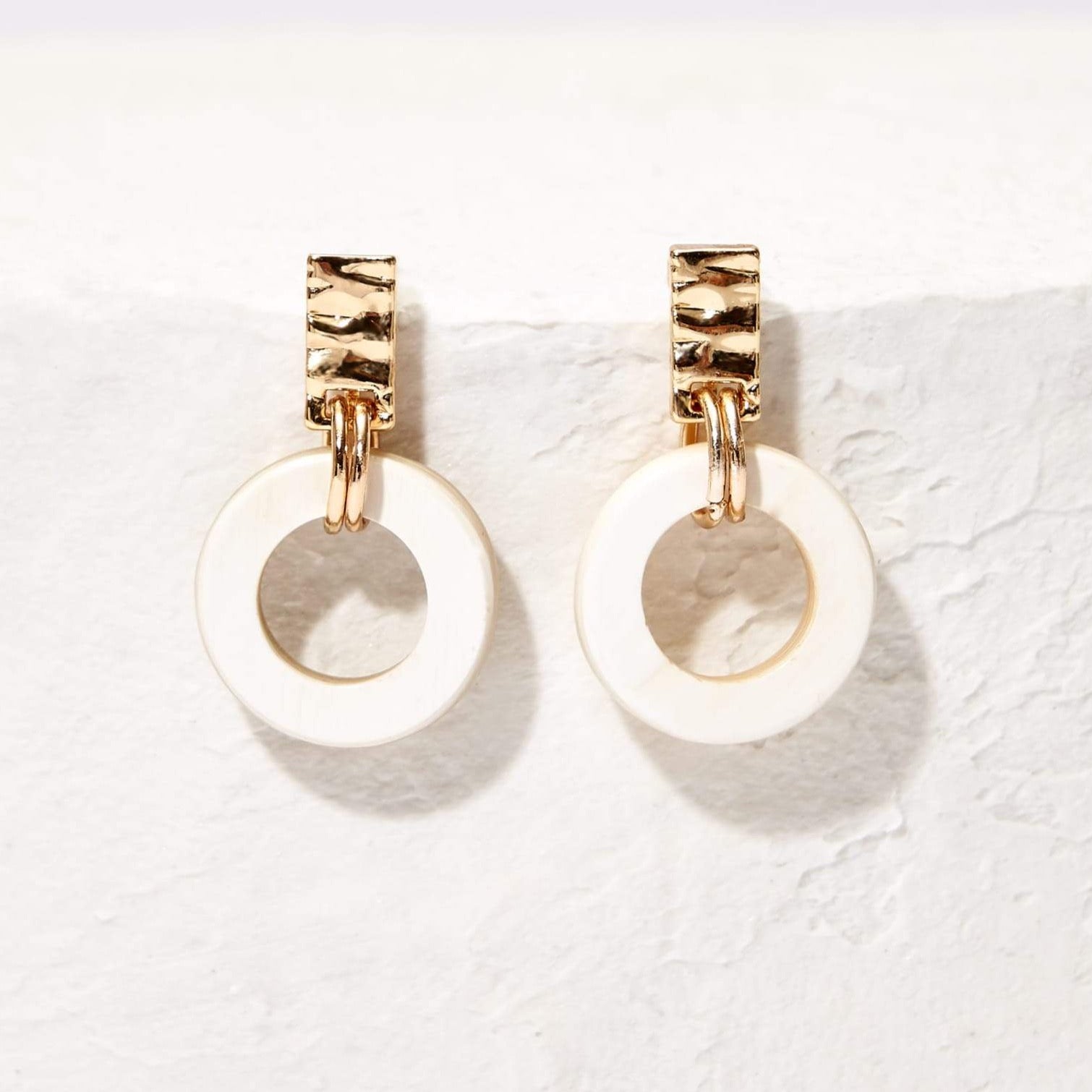 Fern Earring in Blonde - Akola