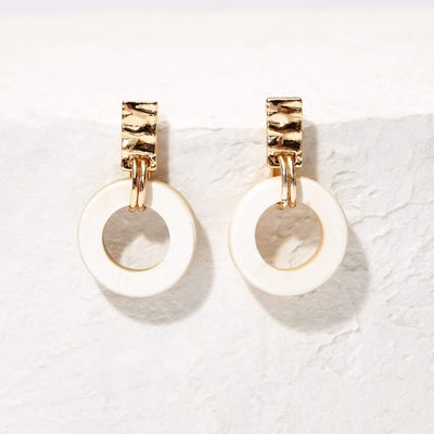 Fern Earring in Blonde - Akola