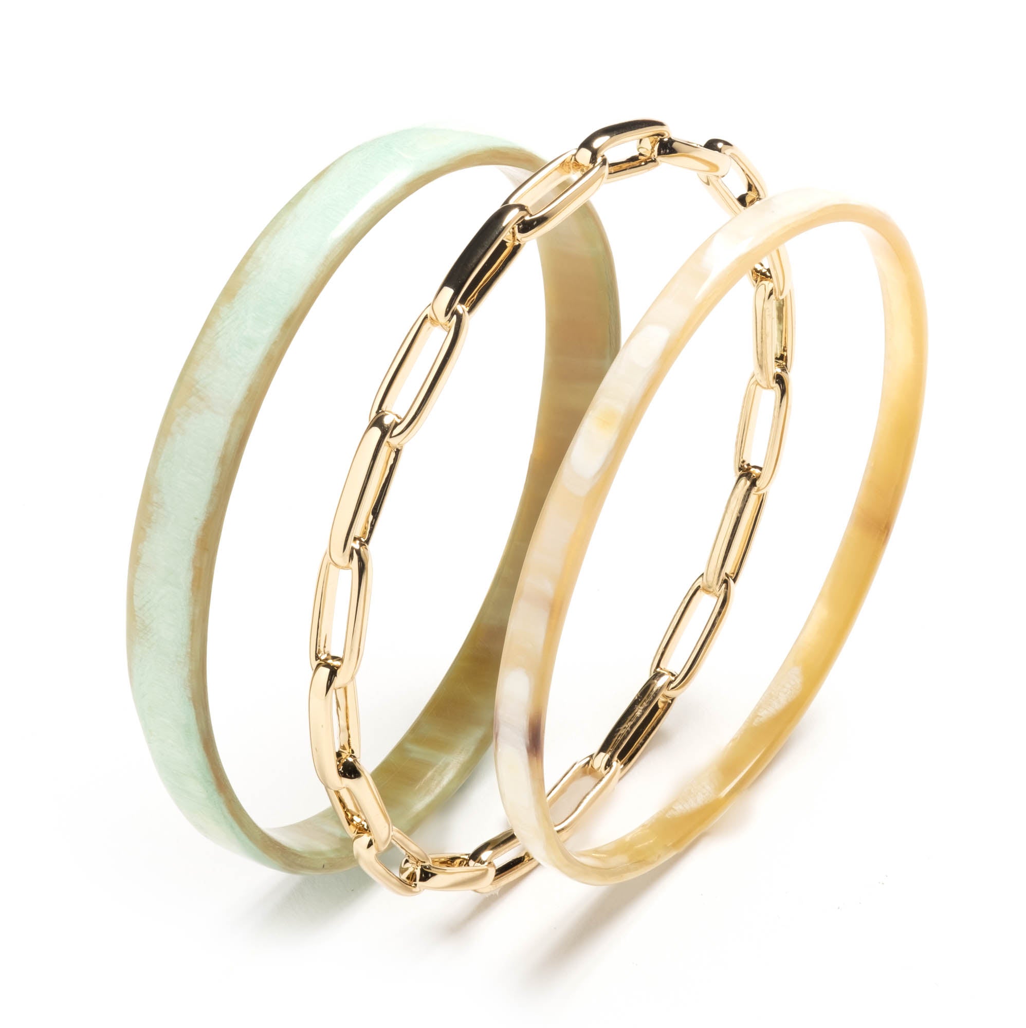 Inaya Set of 3 Bangle Bracelets