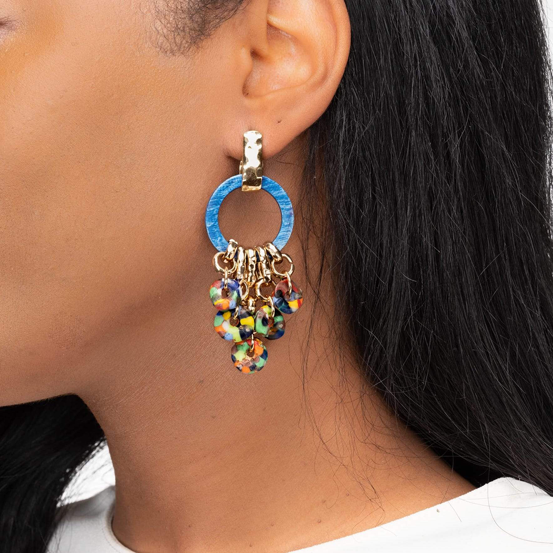 Nyla Statement Chandelier Earring