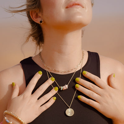 Nala Dainty Beaded Necklace