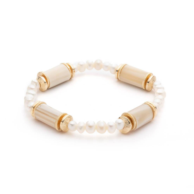 Emiline Pearl Stretch Bracelet