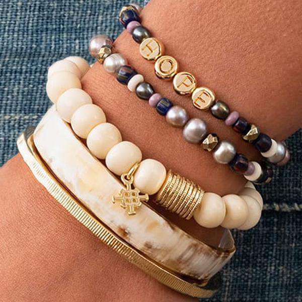 Beaded inspirational bracelets deals