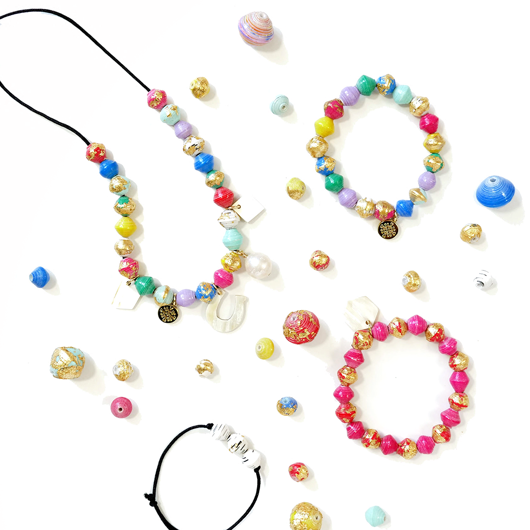 Anasa DIY Necklace and Bracelet Rainbow Kit