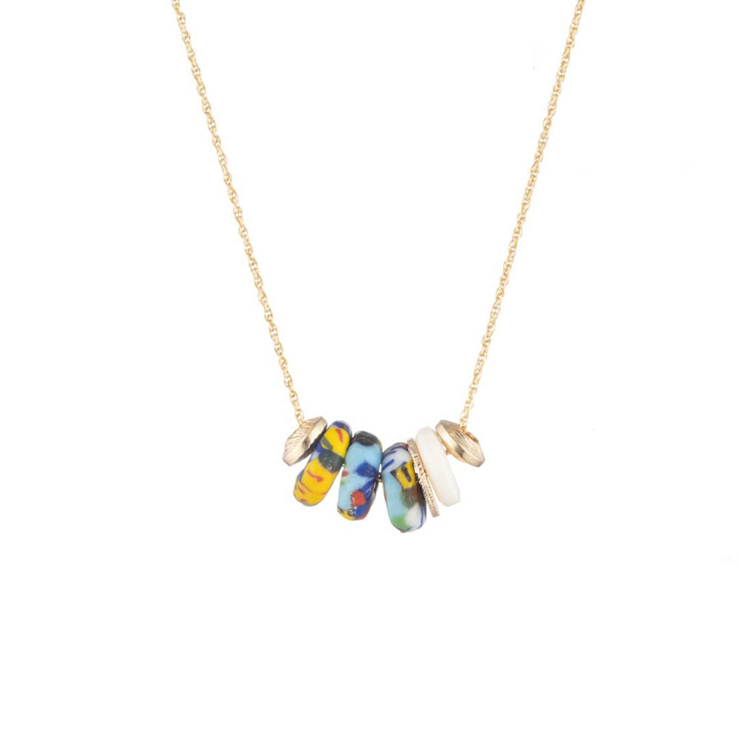 Nala Dainty Beaded Necklace