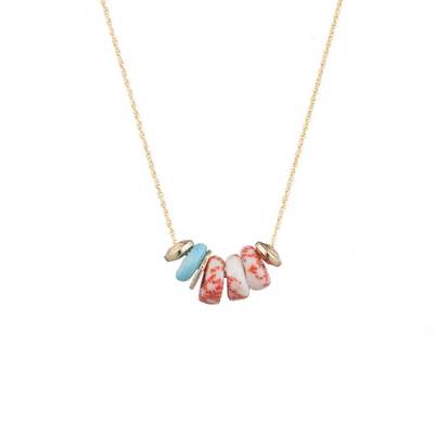 Nala Dainty Beaded Necklace