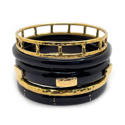 Dayo Set of 5 Stacking Bracelets