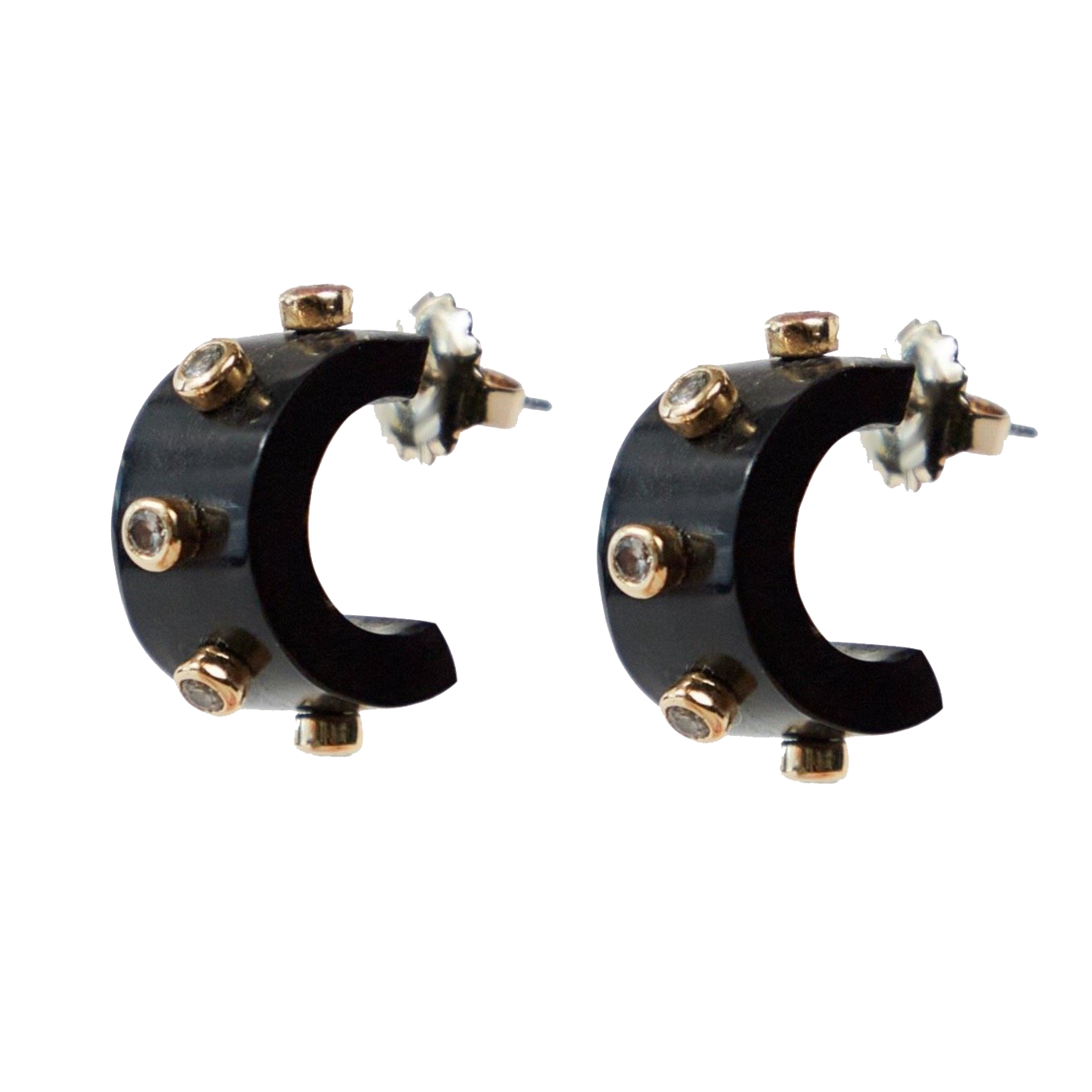 Gianna Studded Huggie Earring