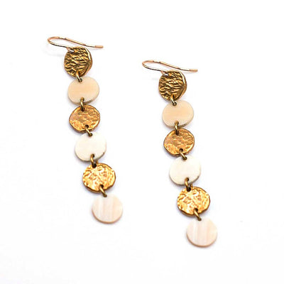 Asani Linear Drop Earrings